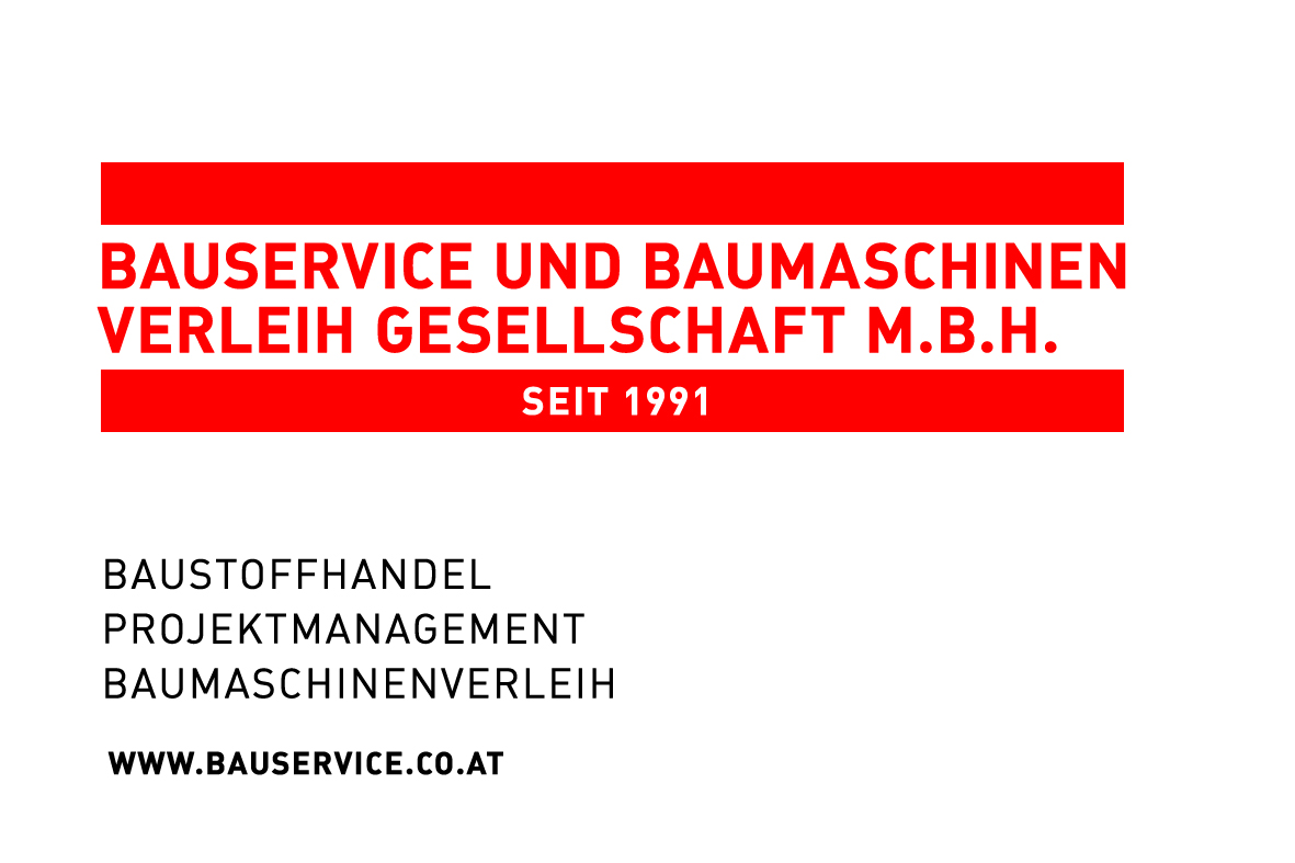 Bauservice und Baumaschinenverleich Ges.m.b.H Logo